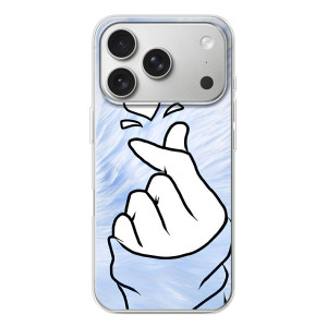 Чехлы (Знак сердечка) на iPhone 17 Pro – Сердечка знак