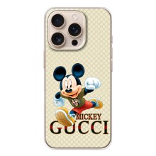 Чехол Disney Mouse iPhone 17 Pro (PREMIUMPrint) (Mikki Gucci)