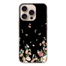 Чехол для Айфон 17 Pro - с принтом (Дизайнерские) (AlphaPrint) (Маленькие цветы)