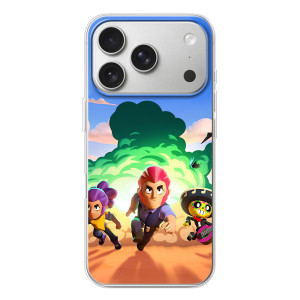 Чехол для iPhone 17 Pro Бравл Старс (VPrint)