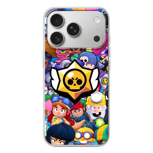 Чехол для iPhone 17 Pro Бравл Старс (VPrint)