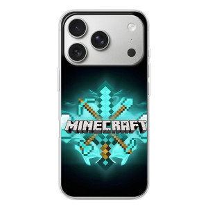 Чехол майнкрафт для iPhone 17 Pro (MineCraft 2)