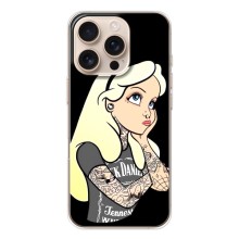 Чехол с печатью для iPhone 17 Pro - (Мода) (AlphaPrint) (Девочка в тату)