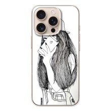 Чехол с печатью для iPhone 17 Pro - (Мода) (AlphaPrint) (Фото девочки)