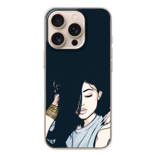 Чехол с печатью для iPhone 17 Pro - (Мода) (AlphaPrint) (Красивая девочка)