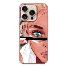 Чехол с печатью для iPhone 17 Pro - (Мода) (AlphaPrint) (Макияж)