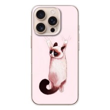 Чехол на Айфон 17 Pro с Котами (VPrint) (Котик падает)