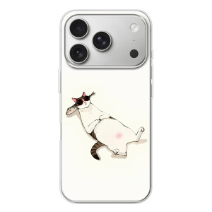 Чехол на тематику: Коты для iPhone 17 Pro – Отдых