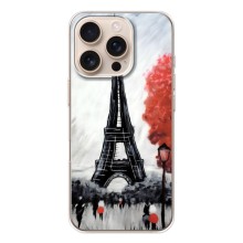 Чехол Эйфелева Башня для iPhone 17 Pro - (AlphaPrint) (Башня в Париже)