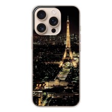 Чехол Эйфелева Башня для iPhone 17 Pro - (AlphaPrint) (Ночной Париж)