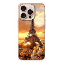 Чехол Эйфелева Башня для iPhone 17 Pro - (AlphaPrint) (Солнечная башня)