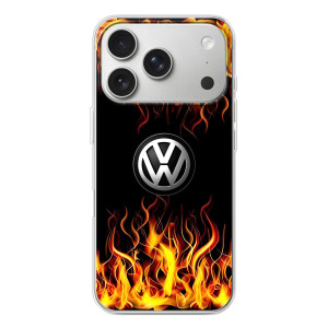 Чехол "Фольксваген" для iPhone 17 Pro – Огненный Лого