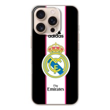 Чехол для iPhone 17 Pro с принтом (Лого Real Madrid)