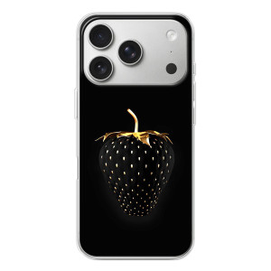 Чехол с изображением  вкусной еды для iPhone 17 Pro – Чёрная клубника