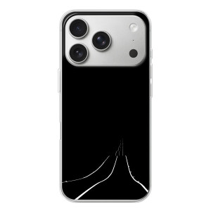 Чохол з картинками на чорному фоні для iPhone 17 Pro – Дорога
