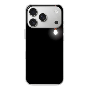 Чохол з картинками на чорному фоні для iPhone 17 Pro – Лампочка