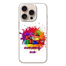Чехол Амонг Ас для iPhone 17 Pro (AlphaPrint) (Яркий АмонгАс)