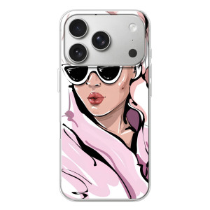 Чехол с картинкой Модные Девчонки iPhone 17 Pro – Девушка в халате