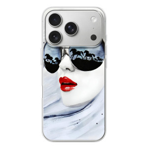 Чехол с картинкой Модные Девчонки iPhone 17 Pro – Любительница коней