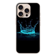 Чехол с Короной Айфон 17 Pro - (AlphaPrint) (Капля короны)