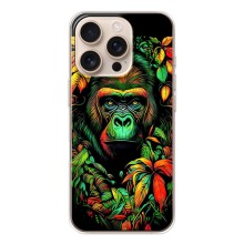 Чехол с Обезьянами iPhone 17 Pro - (AlphaPrint) (Обезьяна в тропиках)