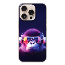 Чехол с Обезьянами iPhone 17 Pro - (AlphaPrint) (Стильная обезьяна)