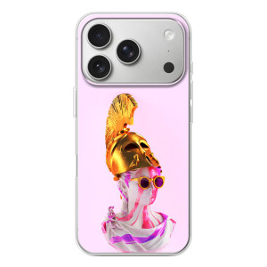 Чехол с Прикольным принтом на iPhone 17 Pro – АРТ Статуя