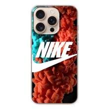Чехол для iPhone 17 Pro - с принтом Найк (AlphaPrint) (Дымчатый найк)