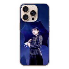 Силиконовый чехол с картинкой для iPhone 17 Pro (Венсдей)