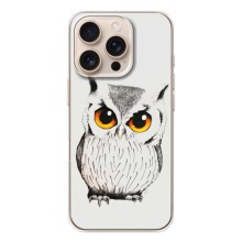 Чехол с птицами на iPhone 17 Pro (VPrint) (Милая Сова)