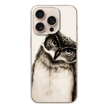 Чехол с птицами на iPhone 17 Pro (VPrint) (Сова)