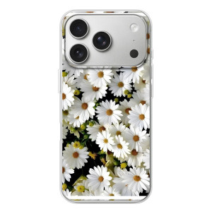 Чохол з ромашками на iPhone 17 Pro – Рамка в ромашках