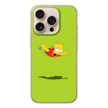 Чехол с Симпсонами для iPhone 17 Pro (VPrint) (Барт Симпсон)