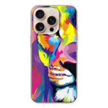 Чехол со Львом для iPhone 17 Pro (VPrint) (Яркий Лев)