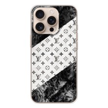 Чехол Стиль Louis Vuitton на iPhone 17 Pro (LV на белом)