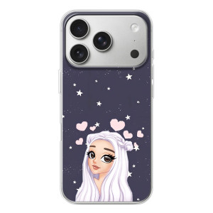 Чохол Стильні дівчата на iPhone 17 Pro – Дівчина та серця