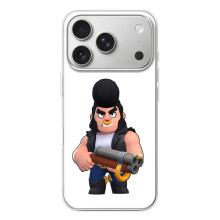 Чохол (ТПУ) з Героями Бравл Старс на iPhone 17 Pro – Булл