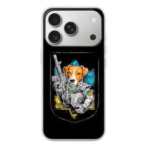 Чохол з принтом для iPhone 17 Pro – Патрон Воїн