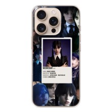 Чехлы Венсдей на iPhone 17 Pro Уэнсдей (AlphaPrint) (коллаж Уэнздей)