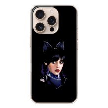 Чехлы Венсдей на iPhone 17 Pro Уэнсдей (AlphaPrint) (серьезная Уэнздей)