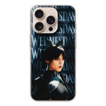 Чехлы Венсдей на iPhone 17 Pro Уэнсдей (AlphaPrint) (Уэнздей кошка)