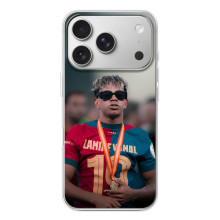 Чехол с футболистом Ламин Ямаль iPhone 17 Pro (Ямаль Барса)