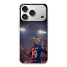 Чехол с футболистом Ламин Ямаль iPhone 17 Pro (Ямаль на стадионе)