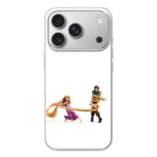 Чехол Рапунцель для iPhone 17 Pro (Рапунцель и Флин)