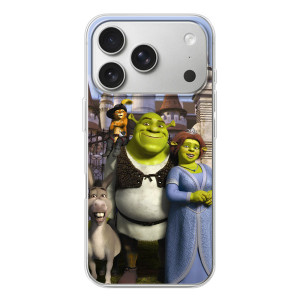 Чехол с мультфильмом Шрек на iPhone 17 Pro