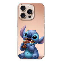 Чехол с рисунком Стич для iPhone 17 Pro – Стич с шоколадом