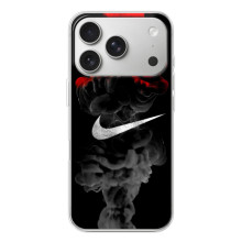 Чехол с логотипом Найк на iPhone 17 Pro – Найк на черном
