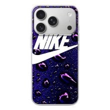 Чехол с логотипом Найк на iPhone 17 Pro – Найк на фиолетовом