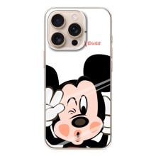Эксклюзивный чехол для iPhone 17 Pro (AlphaPrint - Мультяшные) (Маус Микки)