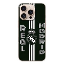 ФК Реал Мадрид чехлы для iPhone 17 Pro (AlphaPrint) (черно белый Реал)